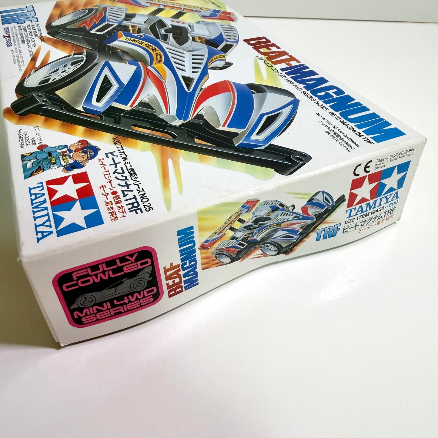 Tamiya Mini 4WD Beat Magnum TRF Fully Cowled Mini 4WD Super TZ Chassis Unassembled Kit