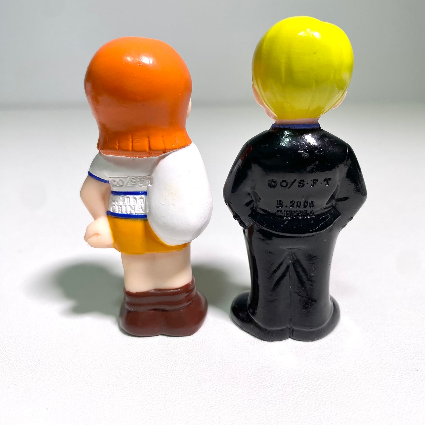 One Piece Early Finger Puppet Figure Set (2000) Vintage