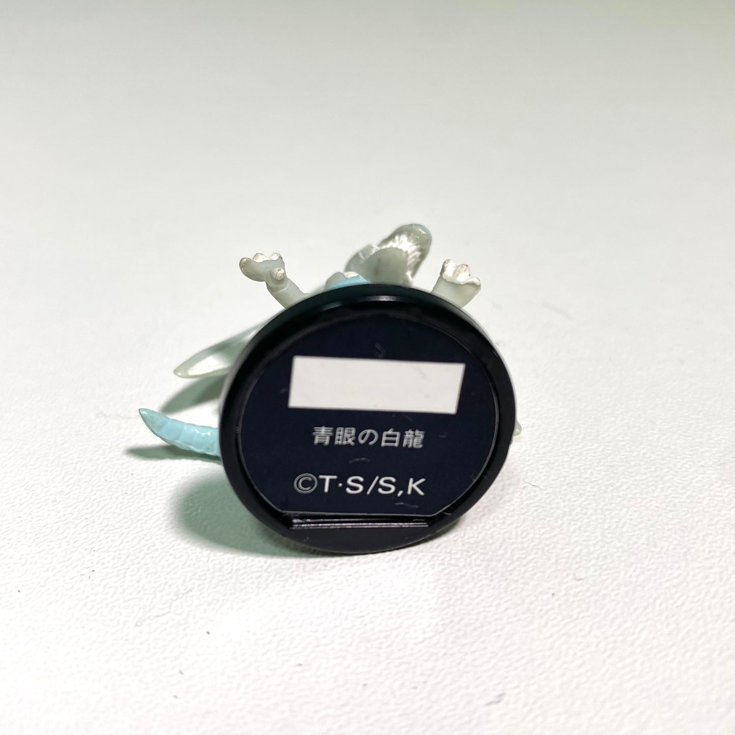 Yu-Gi-Oh! Dungeon Dice Monsters Blue-Eyes White Dragon Figure with Base – Rare Vintage Item