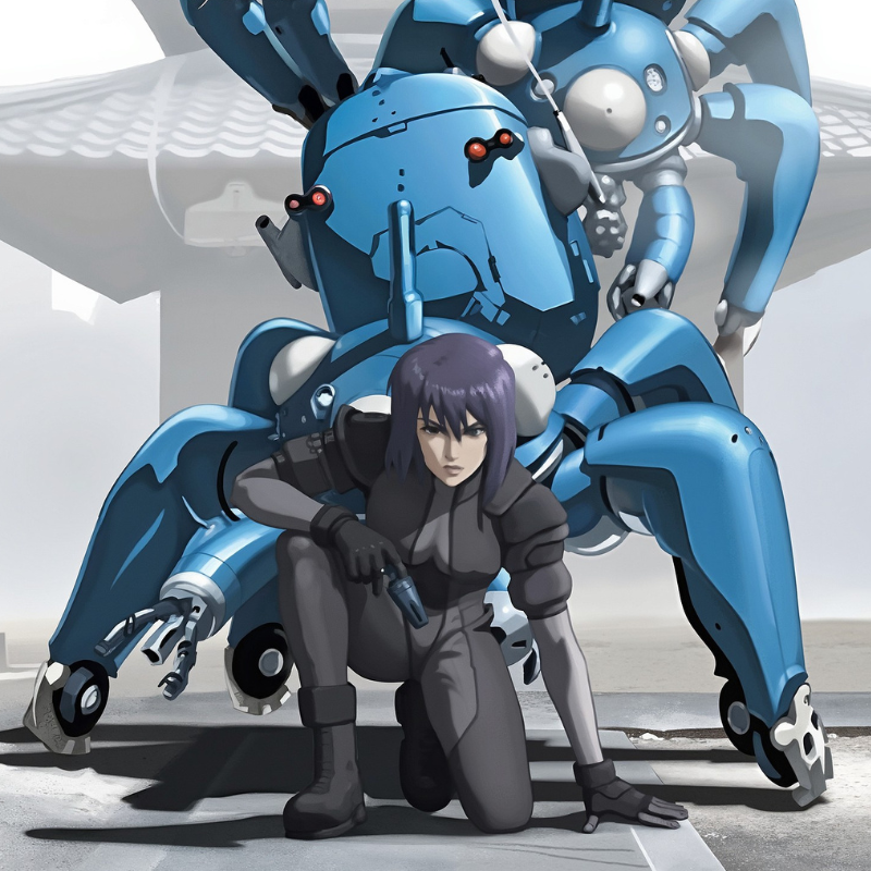 THE GHOST IN THE SHELL
