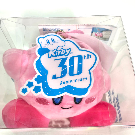 Kirby 30th Anniversary Plush Pouch — Lawson/HMV Japan Limited (New)