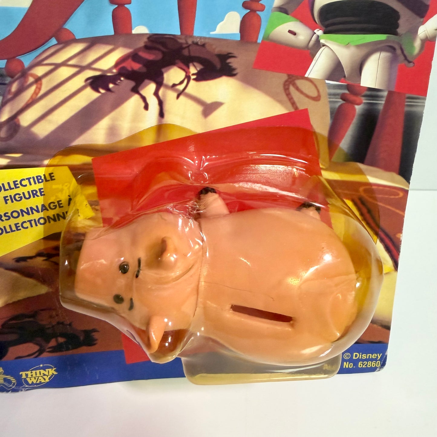 Disney Pixar Toy Story Vintage Rex & Hamm Action Figure Set Glow in the Dark Rare 1990s