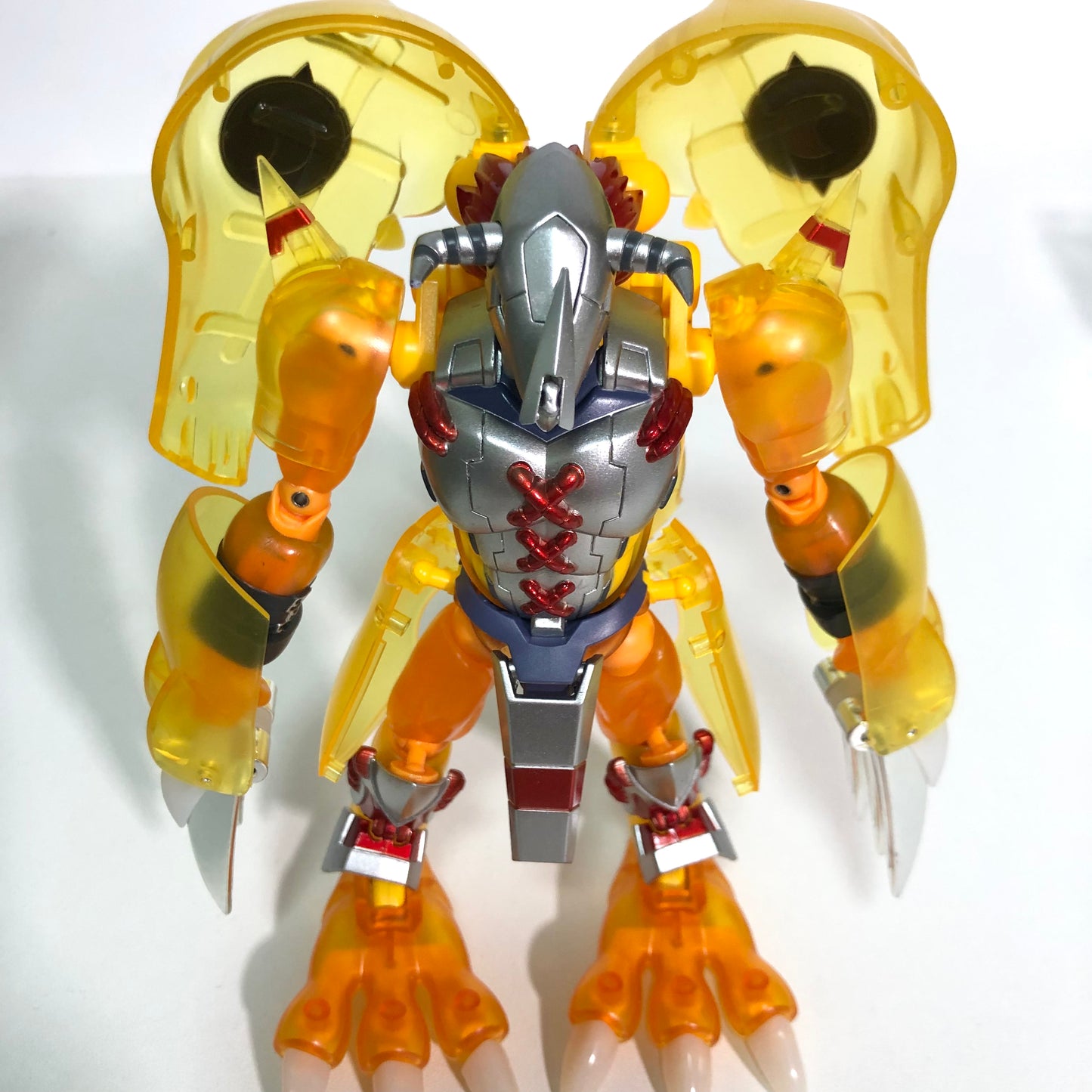 Digimon Adventure — Digivolving Spirits WarGreymon (Clear Ver. / Figure Only / Opened / Excellent Condition)