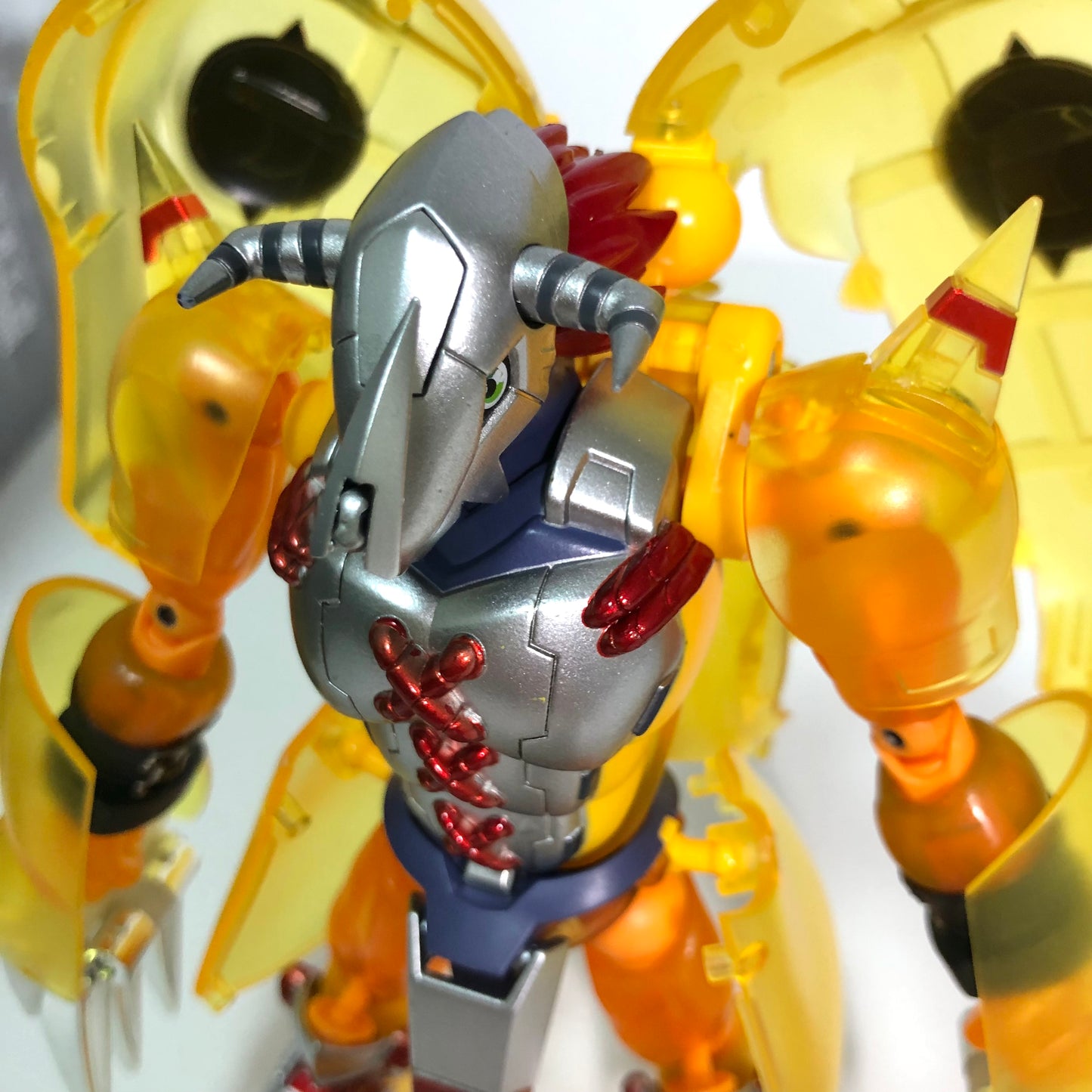 Digimon Adventure — Digivolving Spirits WarGreymon (Clear Ver. / Figure Only / Opened / Excellent Condition)