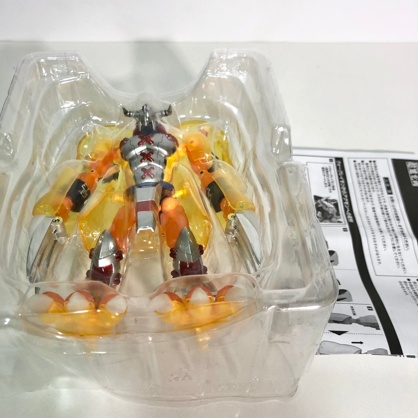 Digimon Adventure — Digivolving Spirits WarGreymon (Clear Ver. / Figure Only / Opened / Excellent Condition)