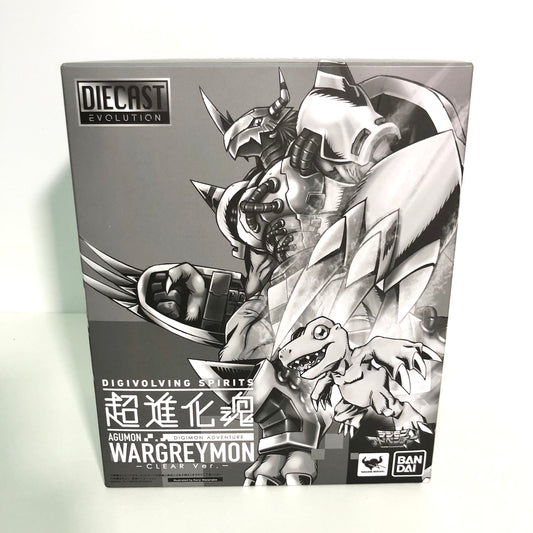 Digimon Adventure — Digivolving Spirits WarGreymon (Clear Ver. / Figure Only / Opened / Excellent Condition)