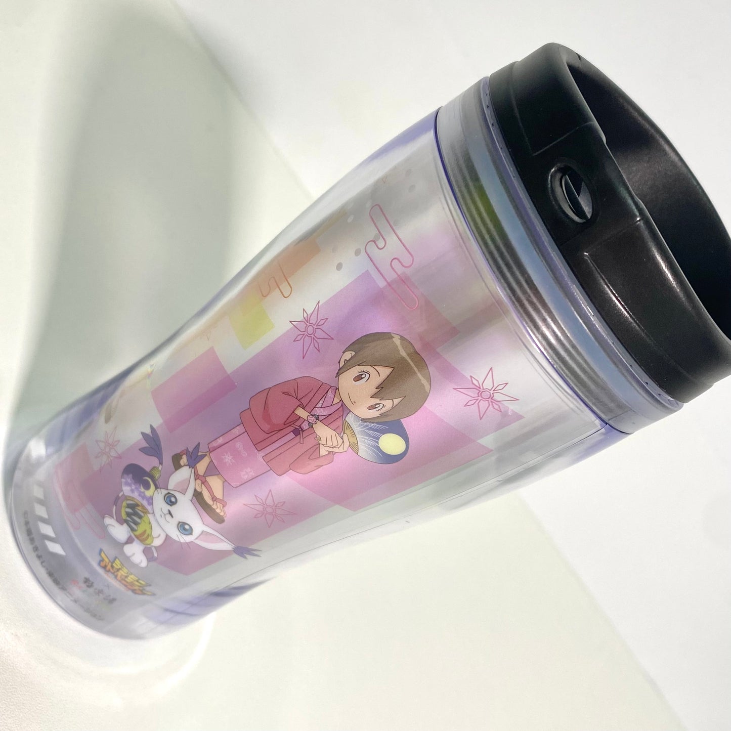 Digimon × Gokurakuyu Onsen Collaboration Tumbler – Japan Exclusive Limited Item (Approx. 340ml)