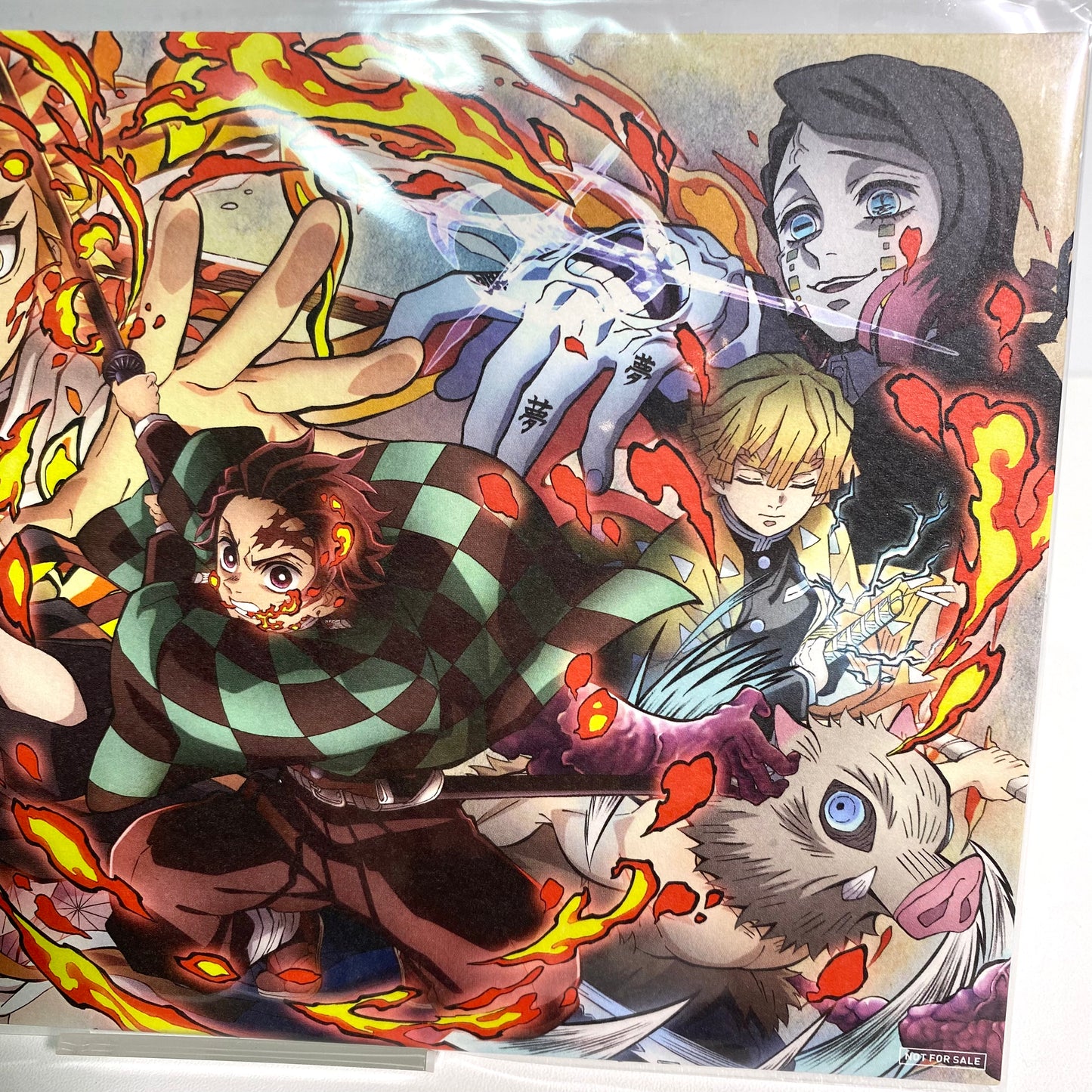 Demon Slayer: Mugen Train – Theatrical Bonus A5 Illustration Card & Coloring Sheet | Japan Exclusive Limited Gift
