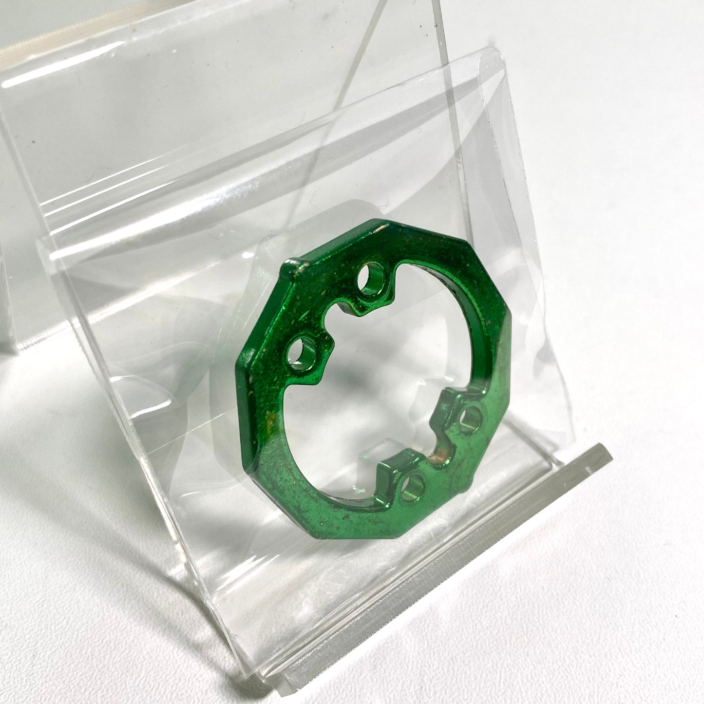 Bakuten Shoot Beyblade Weight Disk – Ten Heavy (Green Chrome Ver.)