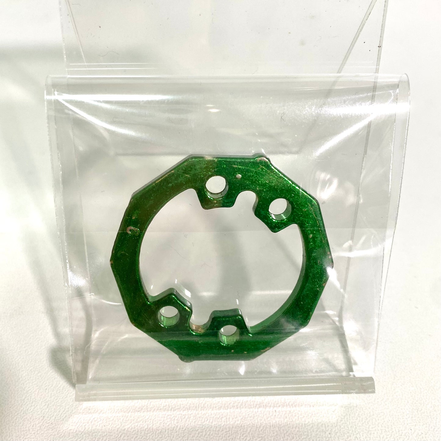 Bakuten Shoot Beyblade Weight Disk – Ten Heavy (Green Chrome Ver.)