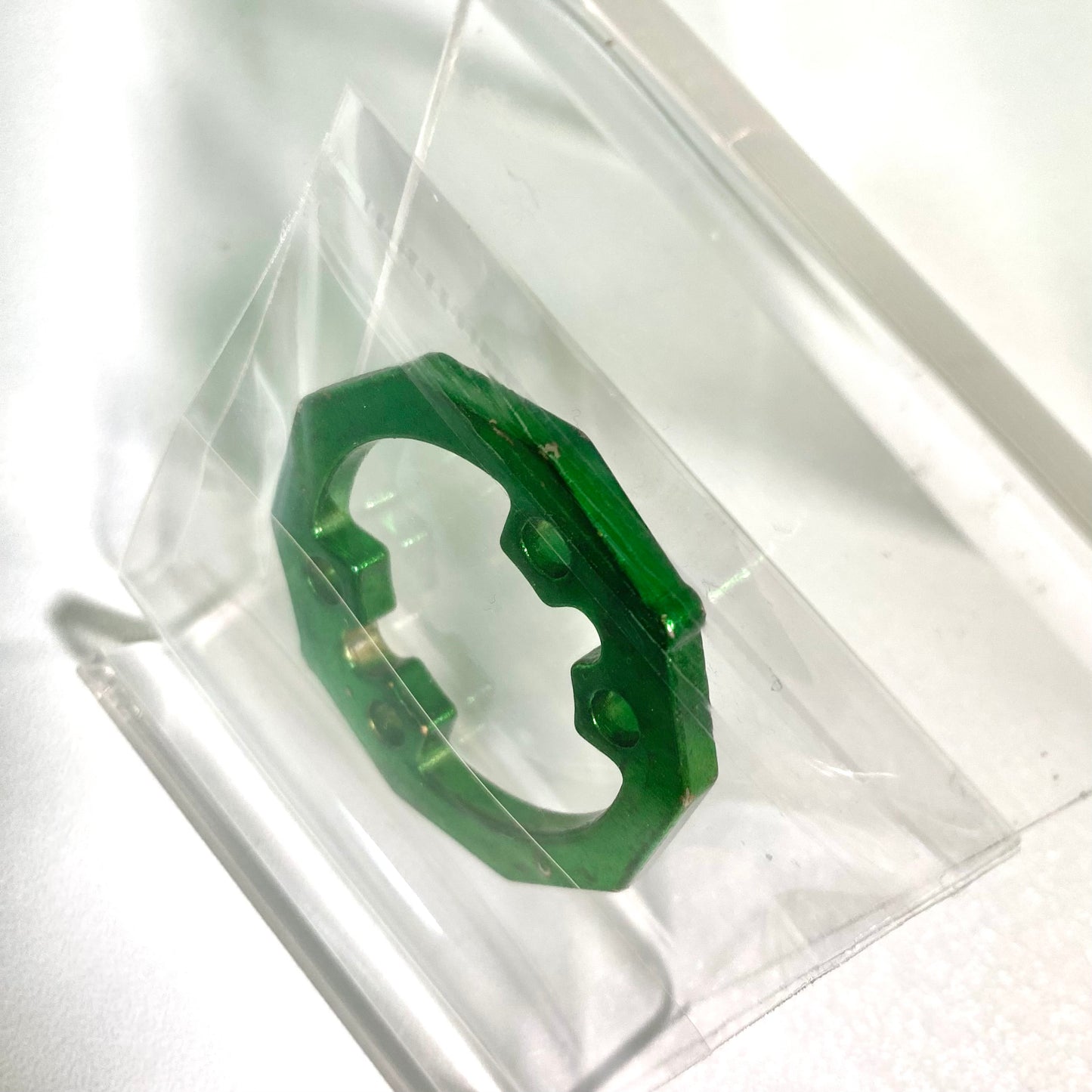 Bakuten Shoot Beyblade Weight Disk – Ten Heavy (Green Chrome Ver.)