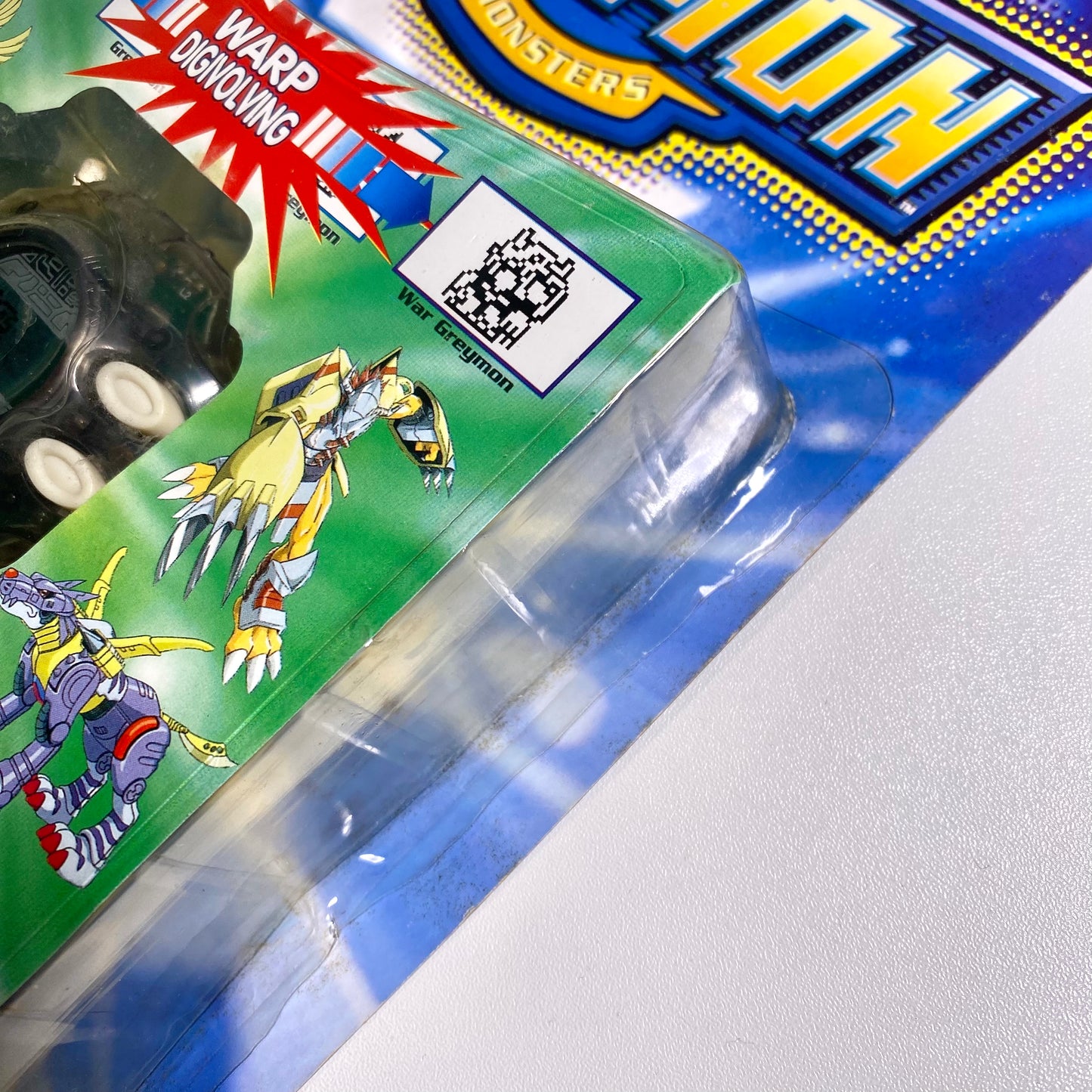 Digimon Interactive Digivice 2 – Clear Black – Bandai America / Agumon → WarGreymon / FOX Kids – New in Package