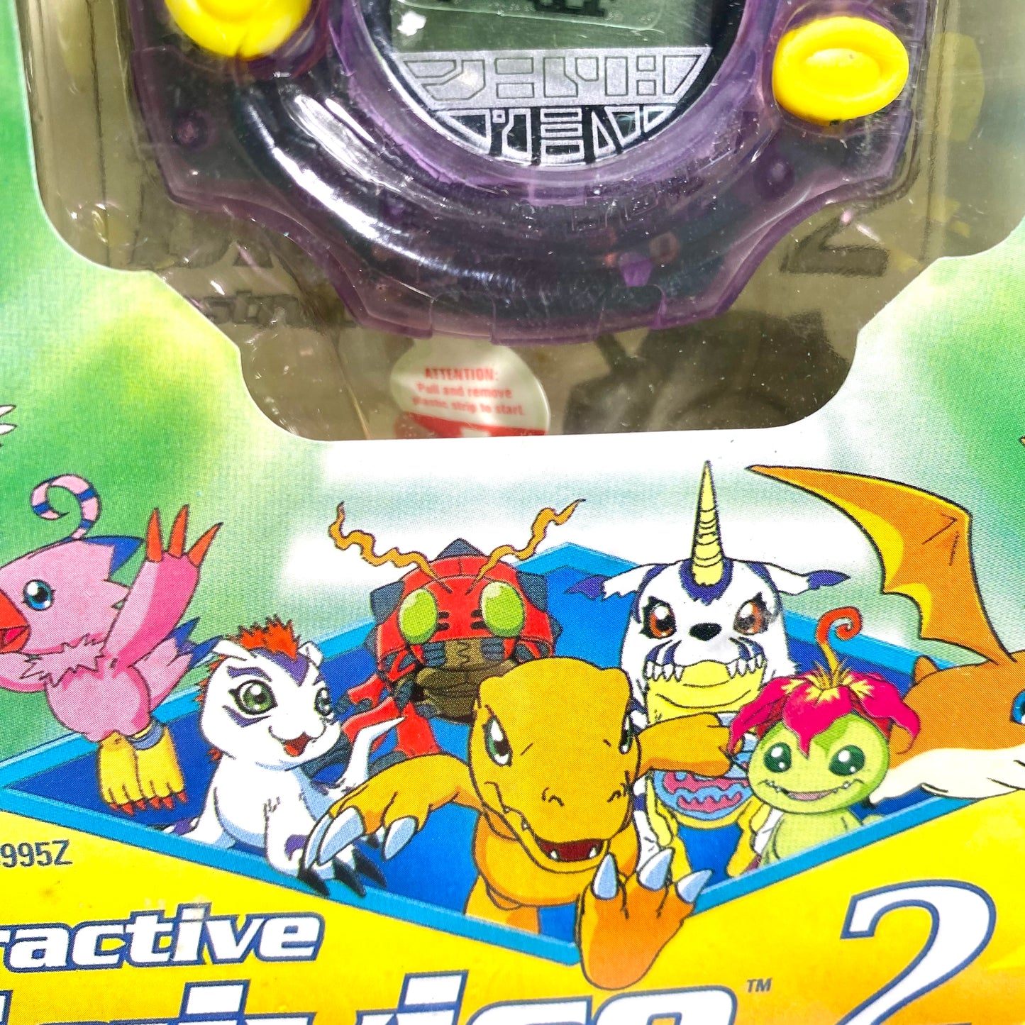 Digimon Interactive Digivice 2 – Clear Purple – Bandai America / Agumon → WarGreymon / FOX Kids – New in Package