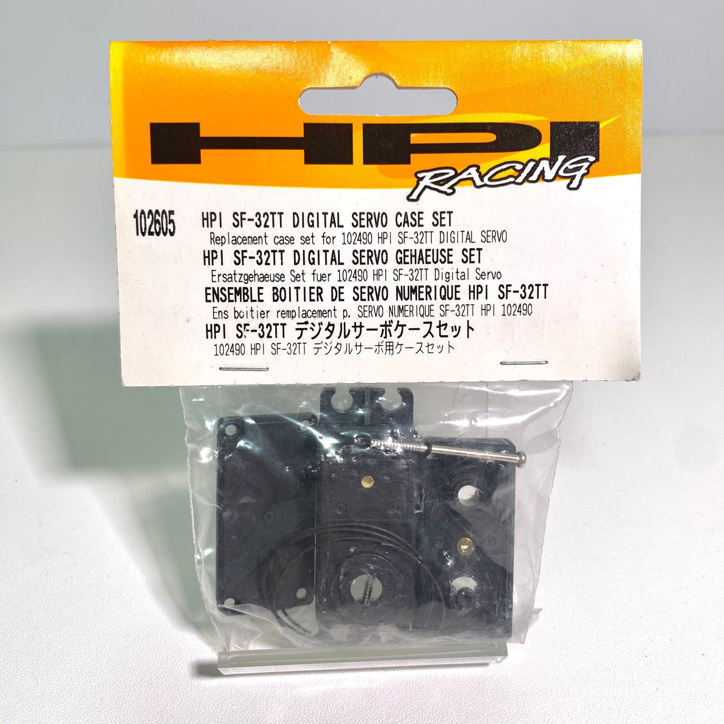 HPI Racing (R/C) SF-32TT Digital Servo Case Set – Replacement Housing Parts (102605)