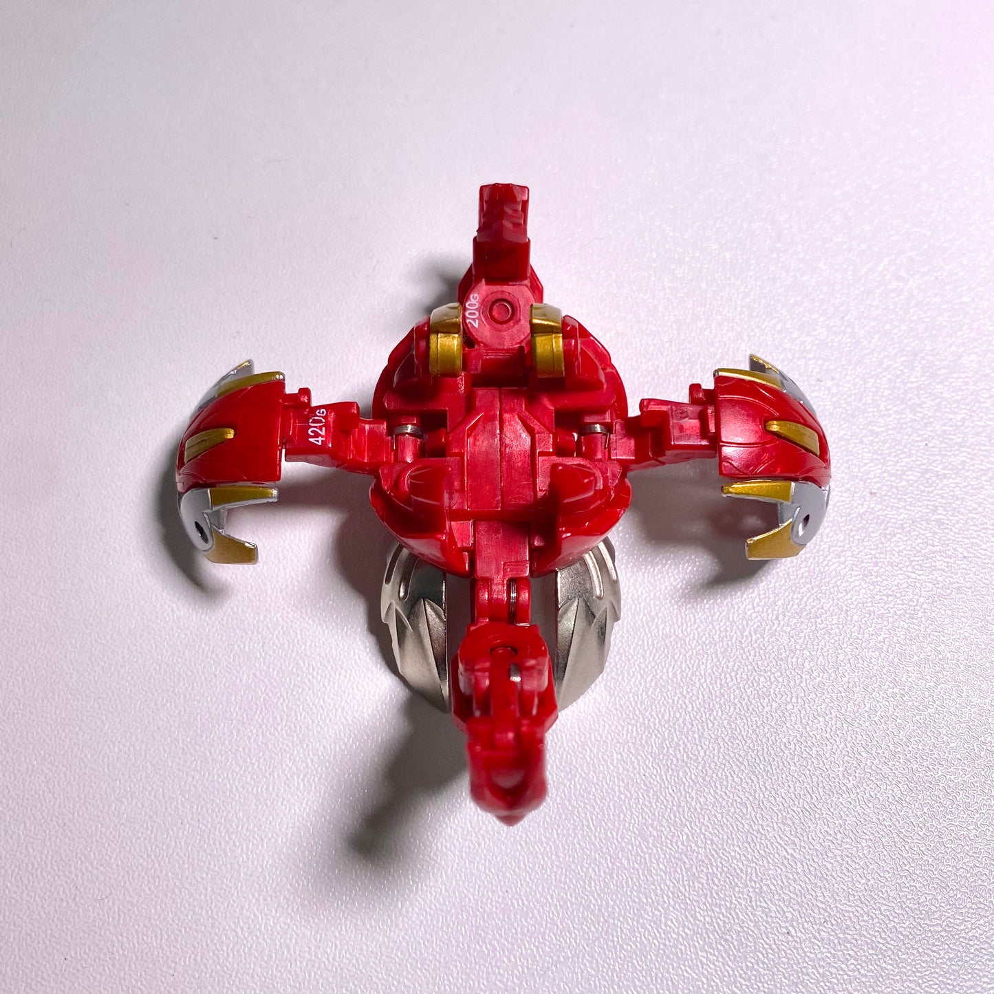 Bakugan   Saint Aquos Super Red Ver. (Loose / No Card)