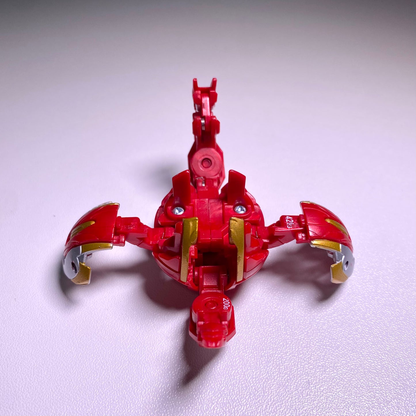 Bakugan   Saint Aquos Super Red Ver. (Loose / No Card)