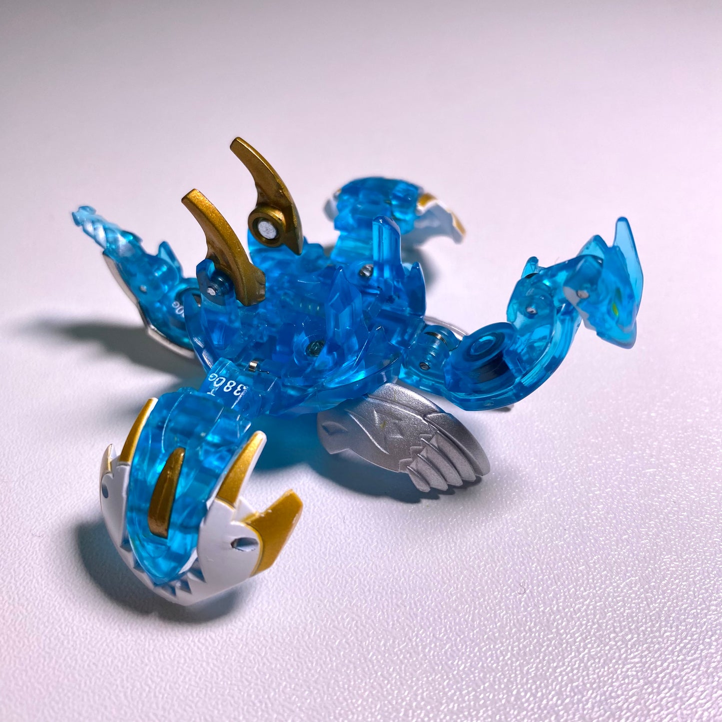 Bakugan   Saint Aquos Clear Blue Ver. (Loose / No Card)