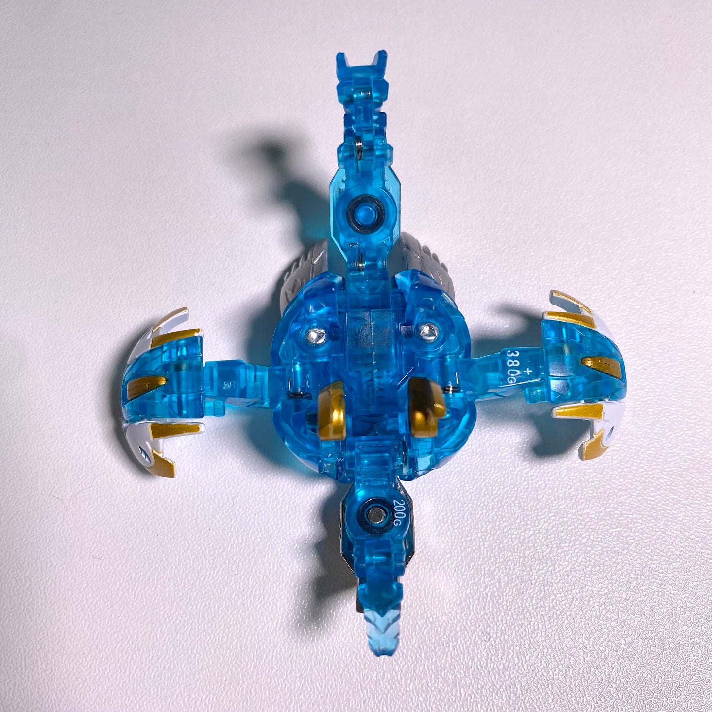 Bakugan   Saint Aquos Clear Blue Ver. (Loose / No Card)
