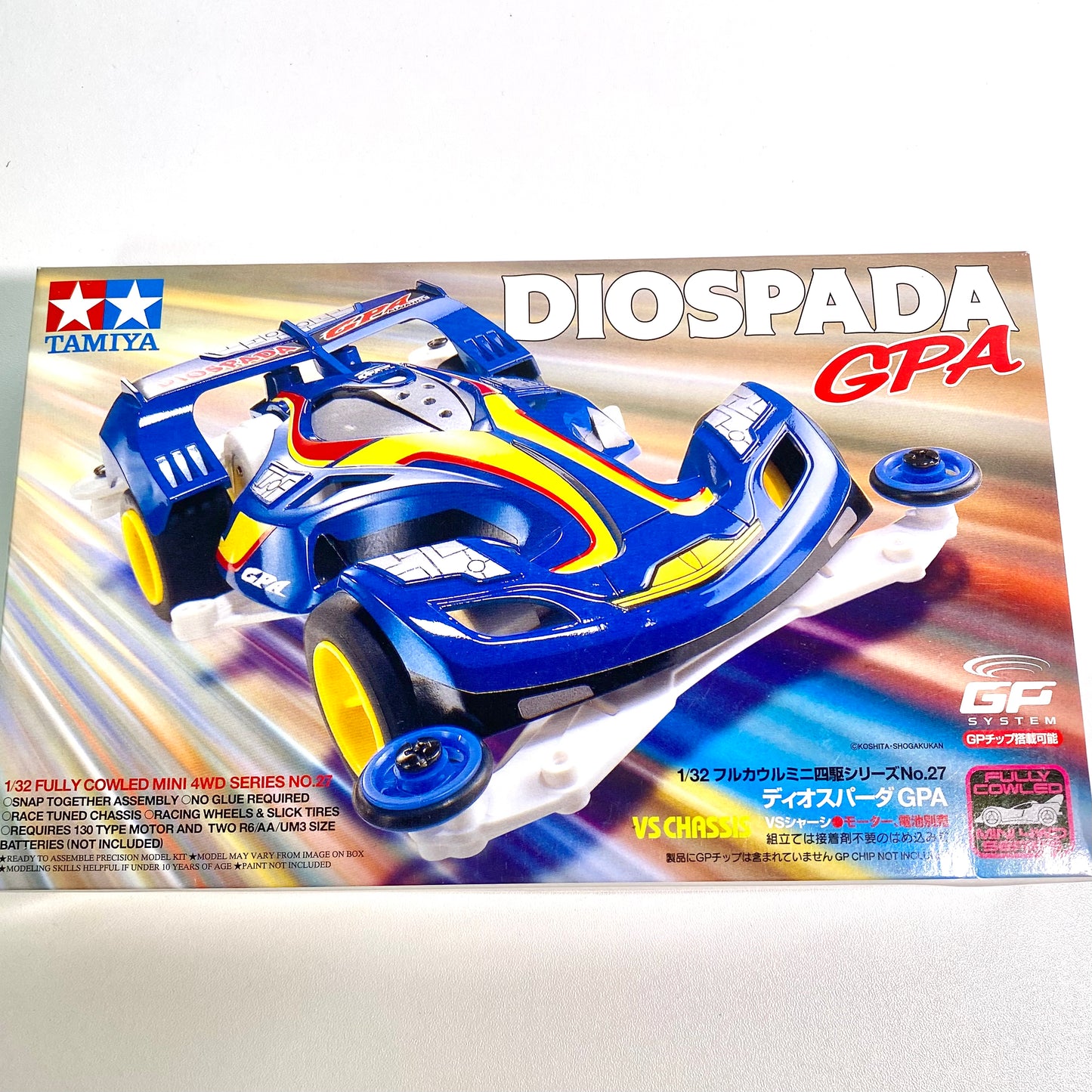 TAMIYA Mini 4WD Diospada GPA (VS Chassis) Unassembled Rare Kit