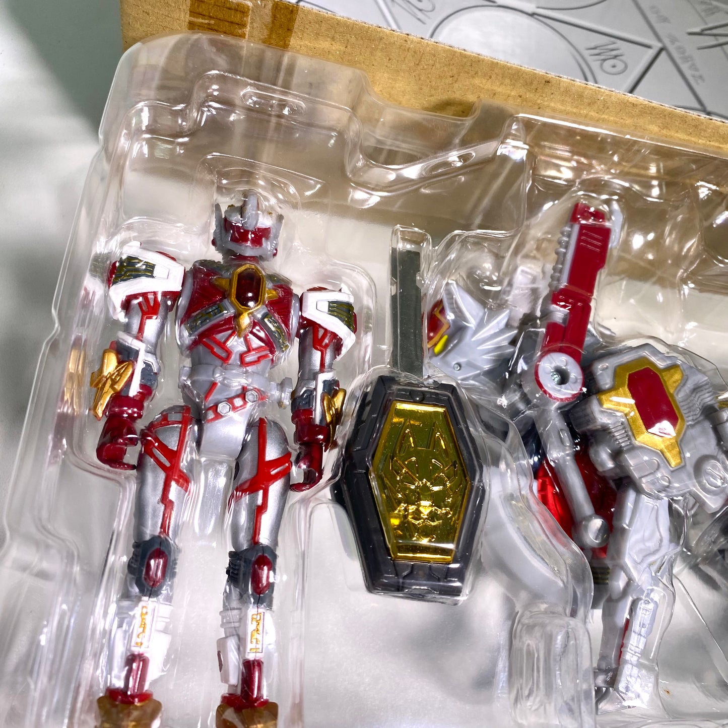 Metal Heroes｜Madan Senki Ryukendo – Madan Buster Wolf (R-A02) Action Figure Set｜TAKARA