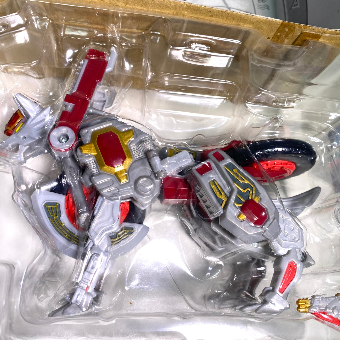 Metal Heroes｜Madan Senki Ryukendo – Madan Buster Wolf (R-A02) Action Figure Set｜TAKARA