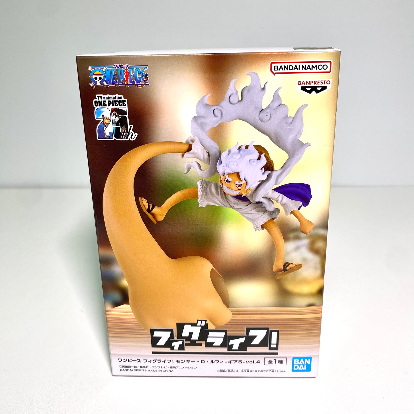 ONE PIECE FigLife! Monkey D. Luffy Gear 5 Figure Holder – Banpresto Official