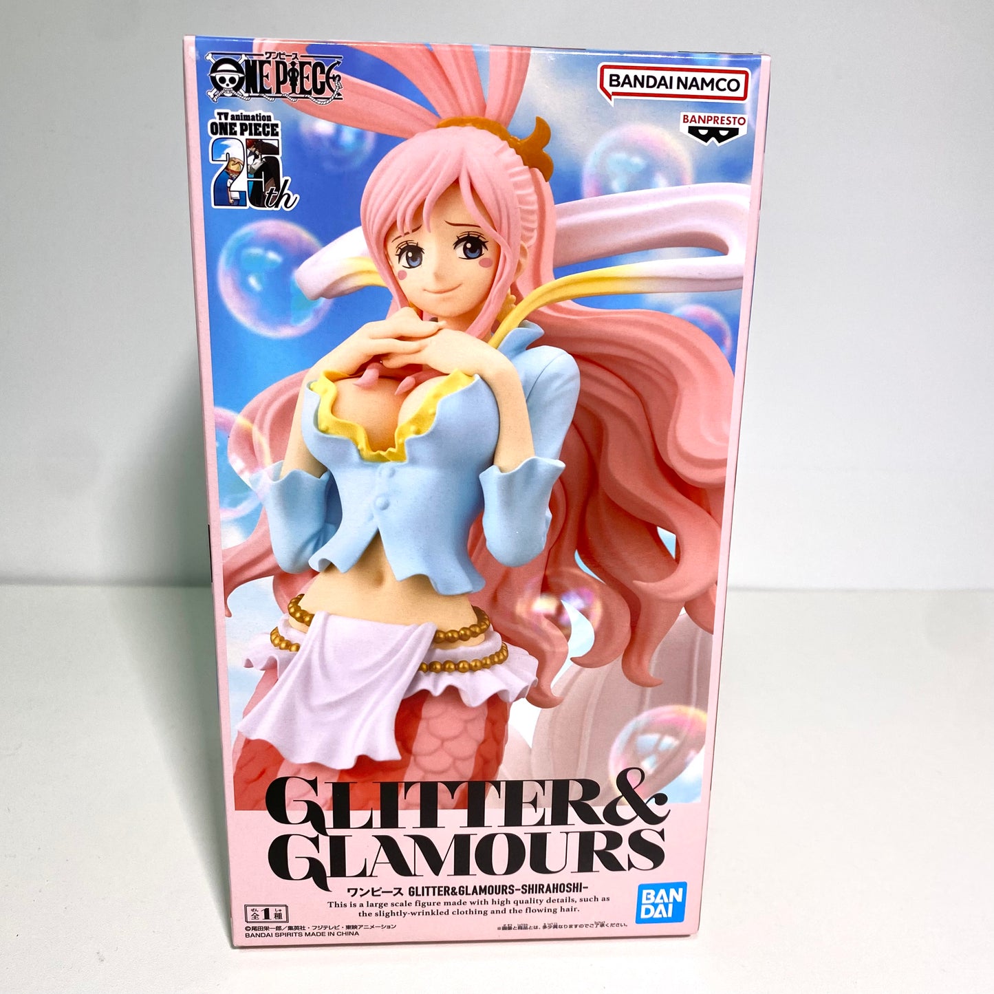 ONE PIECE Glitter & Glamours – Shirahoshi (25th Anniversary) Figure [Unopened]