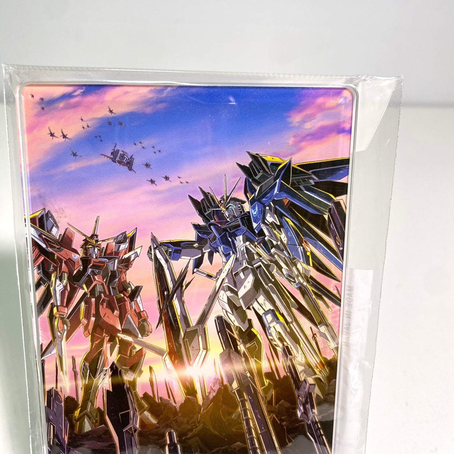 Gundam SEED Freedom Acrylic Stand – Rising Freedom Gundam & Immortal Justice Gundam | STRICT-G Official