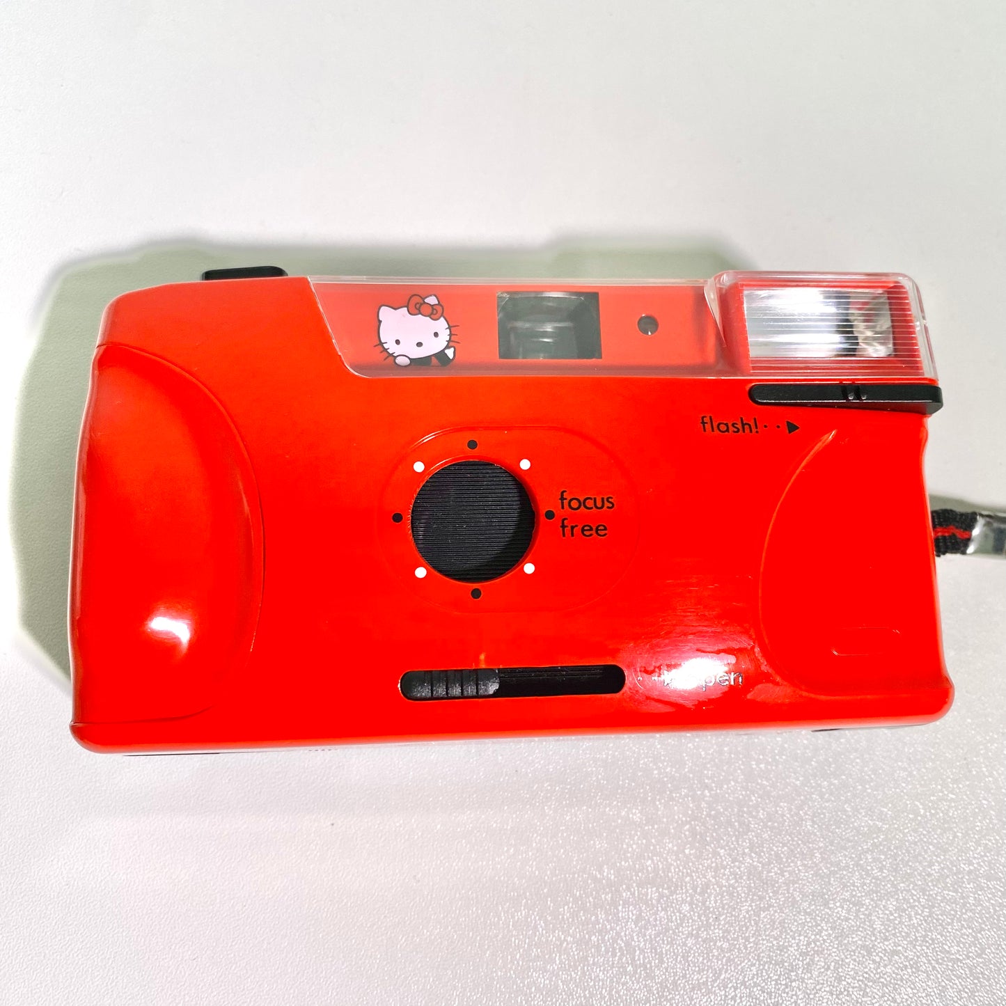 Hello Kitty Vintage Film Camera (1990) | Sanrio Official | Red | Junk / Untested | Collector’s Item