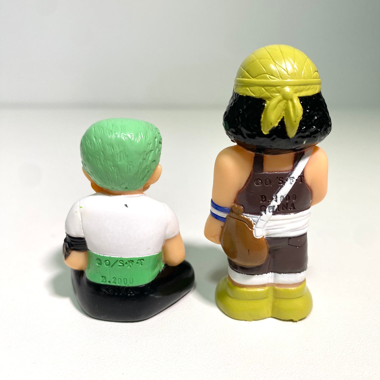 One Piece Early Finger Puppet Figure Set (2000) Vintage