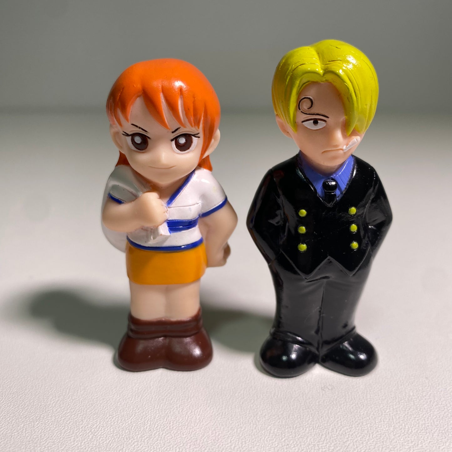 One Piece Early Finger Puppet Figure Set (2000) Vintage