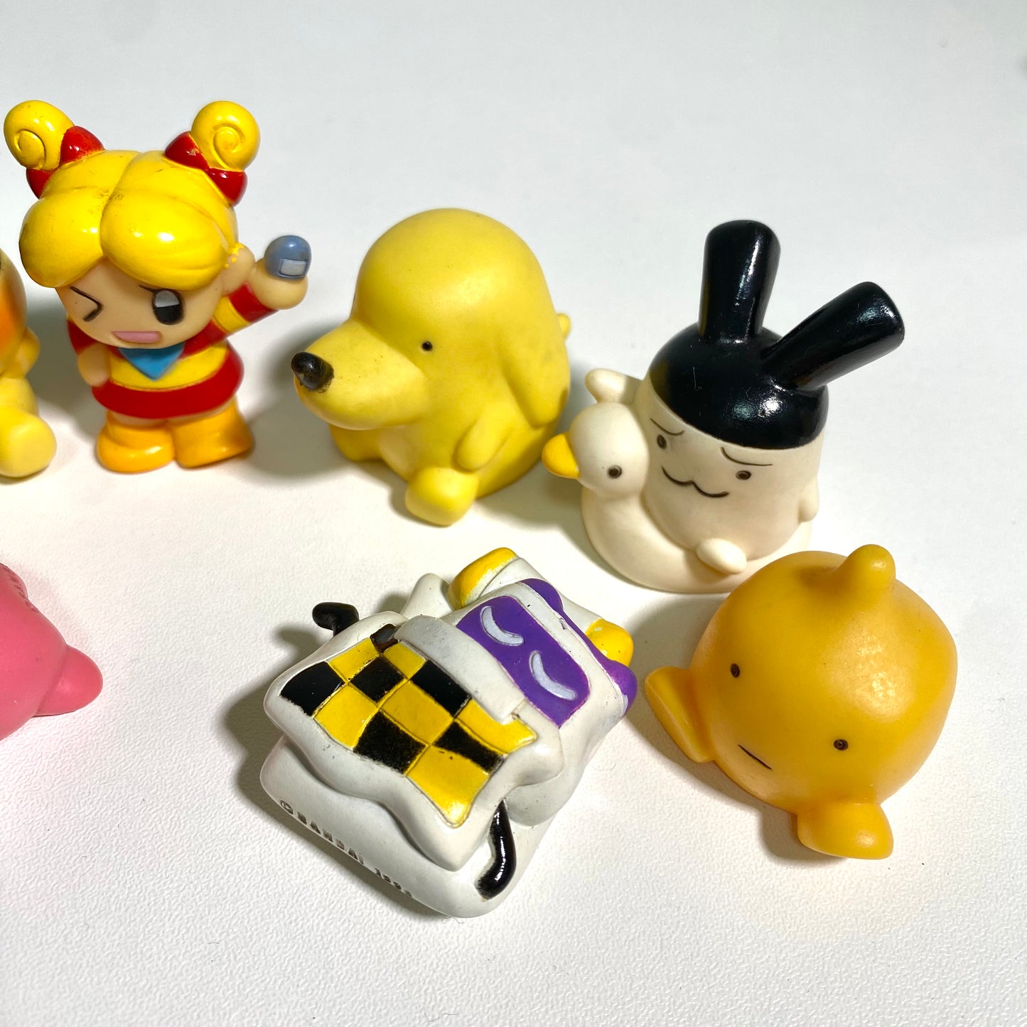Tamagotchi Finger Puppet Figures Set 1997 Retro Junk Condition