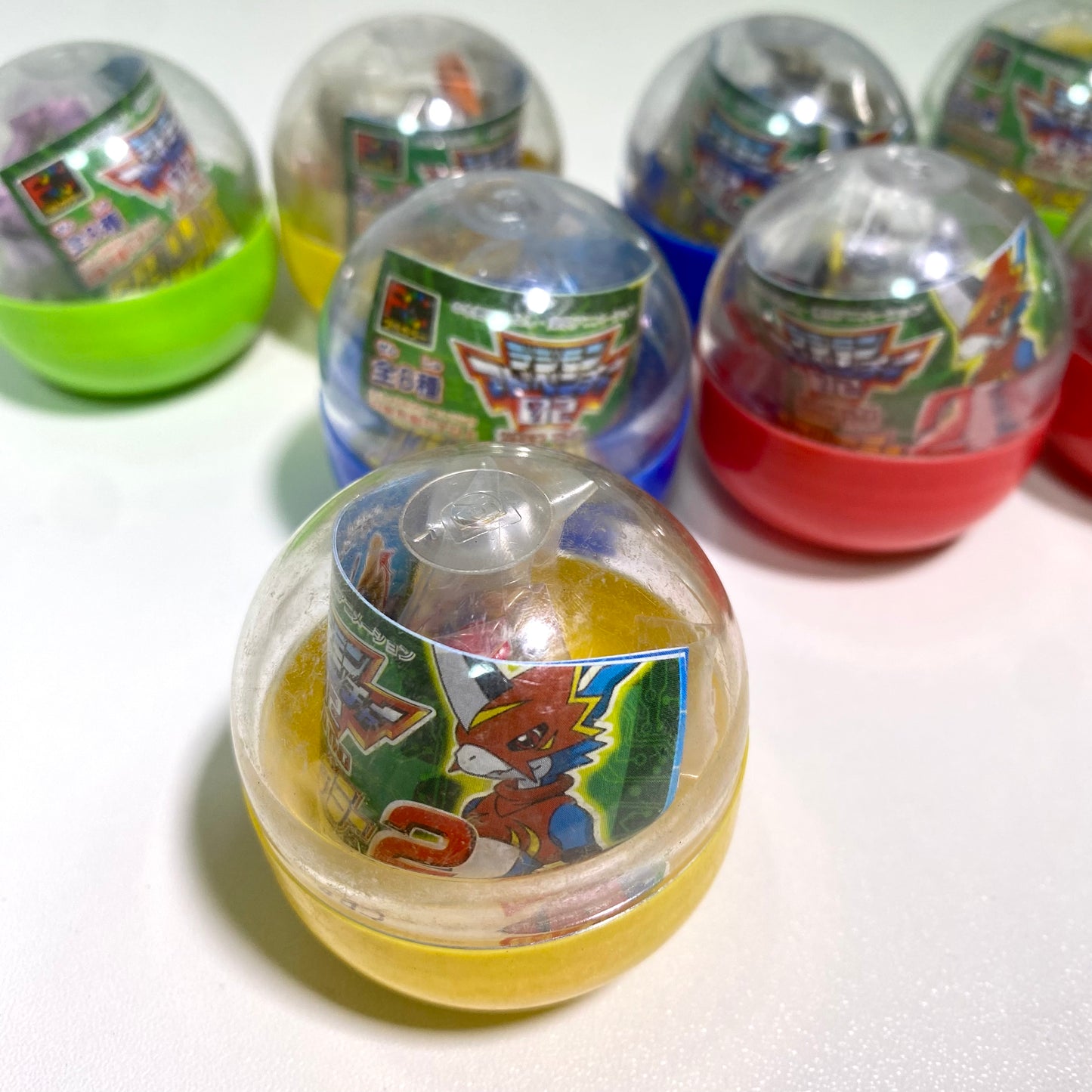 Digimon Adventure 02 Action Full Color Vol.2 Complete Set of 8 Figures (With Original Capsules)